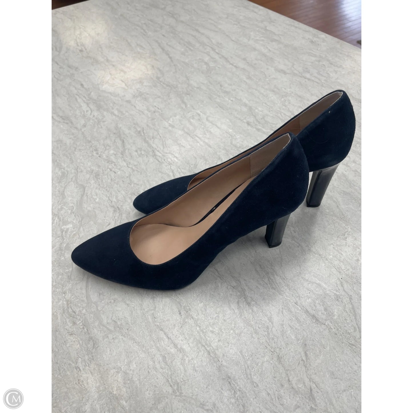 Shoes Heels Stiletto By Franco Sarto In Navy, Size: 7.5