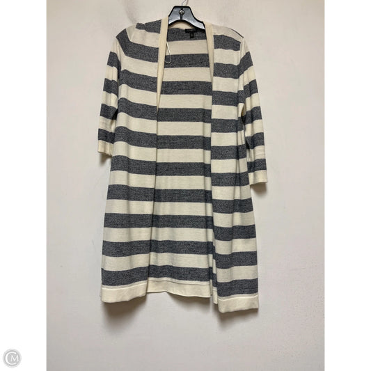 Cardigan By Talbots In Striped Pattern, Size: S
