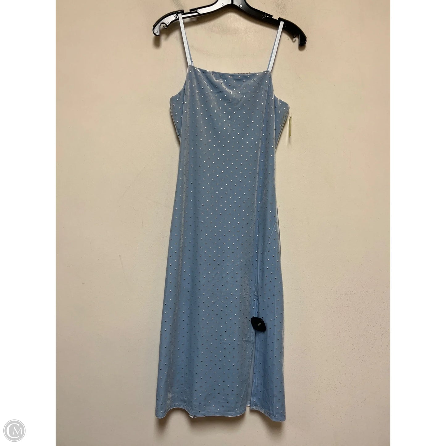 Dress Party Midi By Love Fire In Blue, Size: M