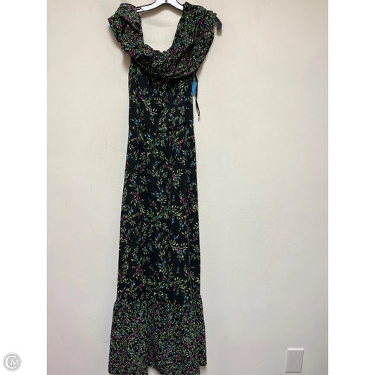 Dress Casual Maxi By Lauren By Ralph Lauren In Floral Print, Size: M