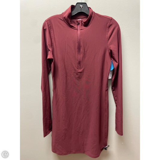 Athletic Dress By Old Navy In Maroon, Size: M