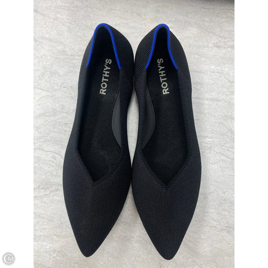 Shoes Flats By Rothys In Black, Size: 9