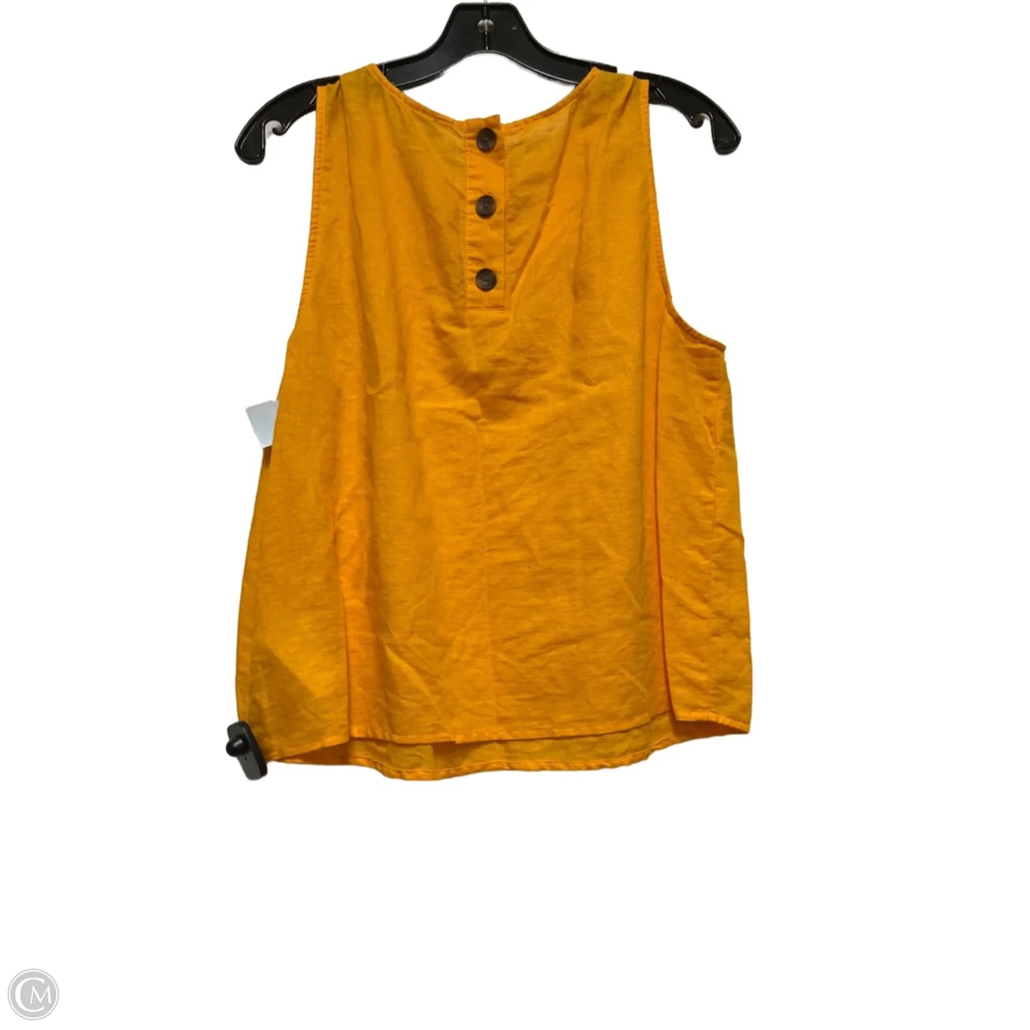 Top Sleeveless By J. Crew In Orange, Size: Medium