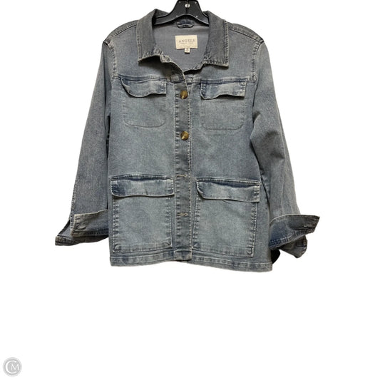 Jacket Denim By Angels In Blue Denim, Size: M
