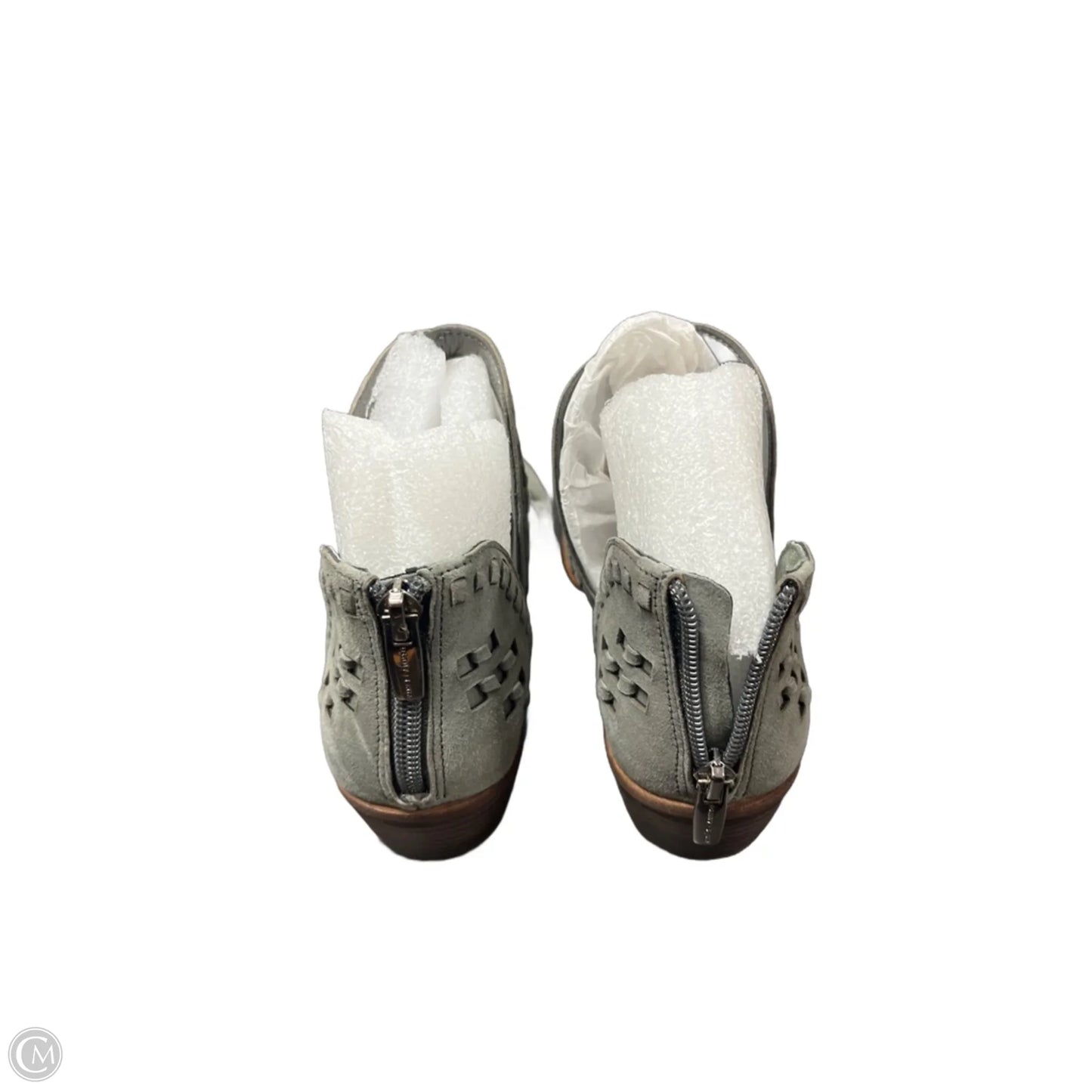 Boots Ankle Heels By Vince Camuto In Grey, Size: 6.5