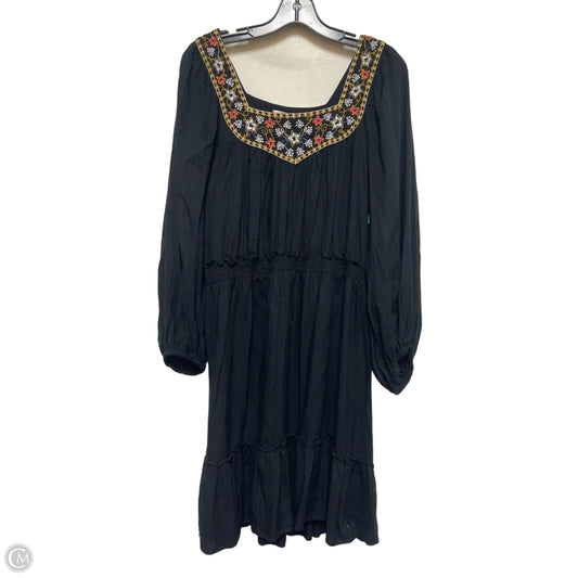 Dress Casual Midi By Max Studio In Black, Size: L