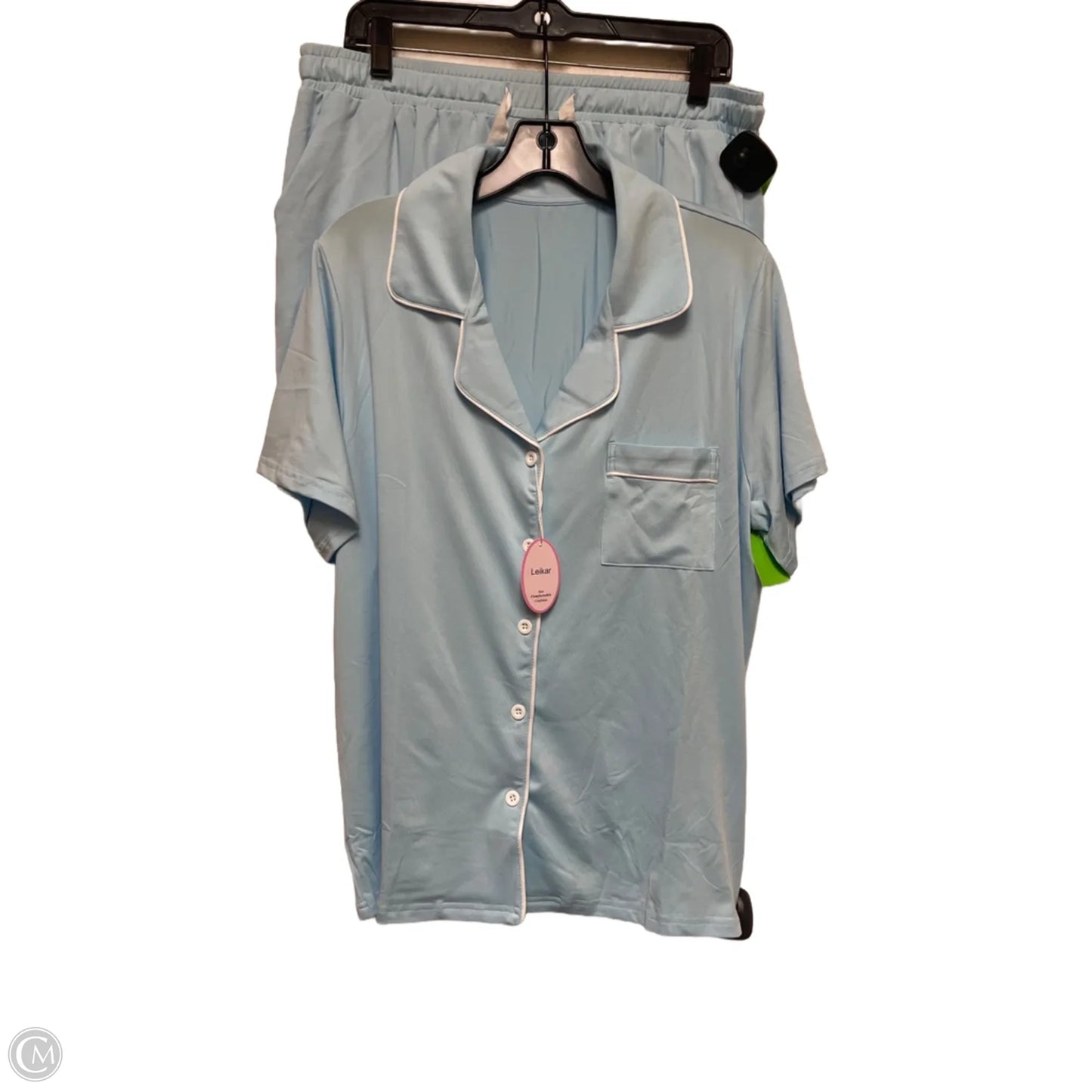 Pajamas 2pc By Clothes Mentor In Blue, Size: L