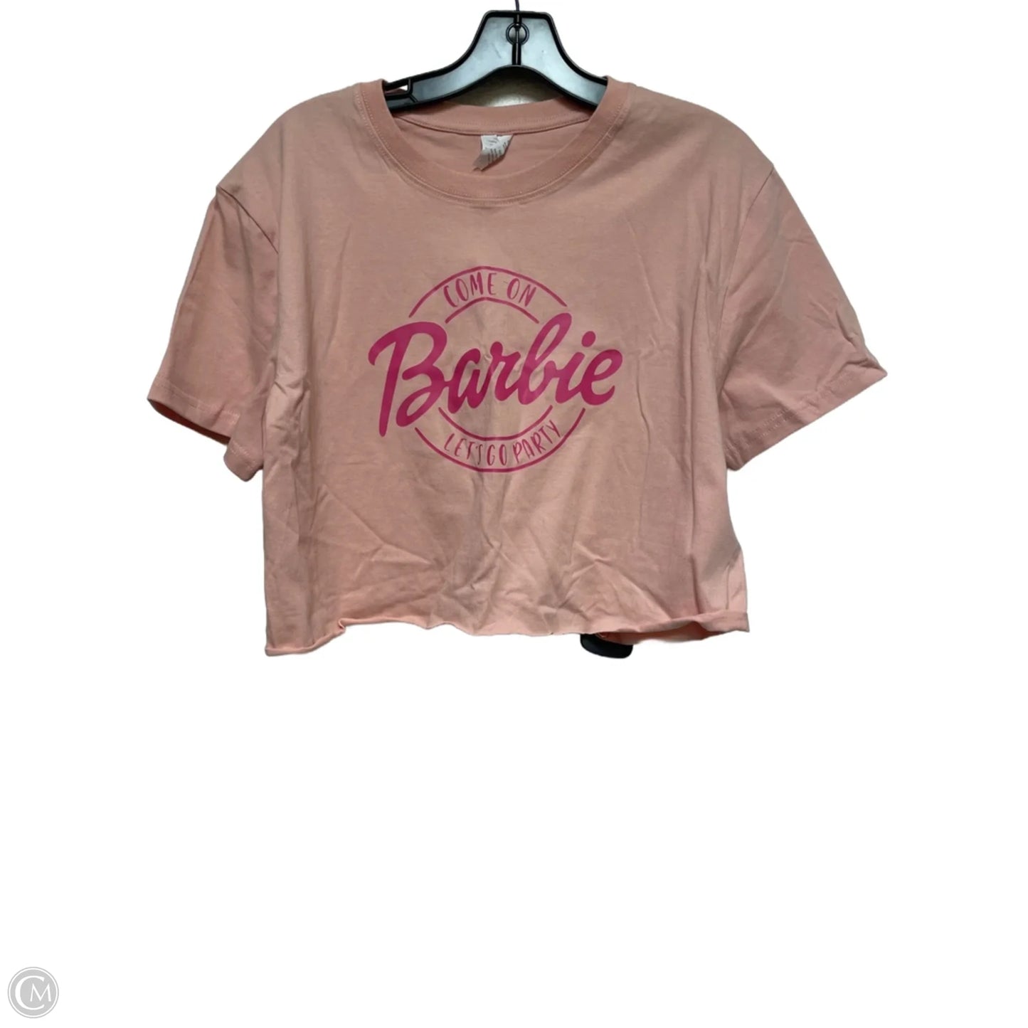 Top Short Sleeve Basic By Clothes Mentor In Pink, Size: L
