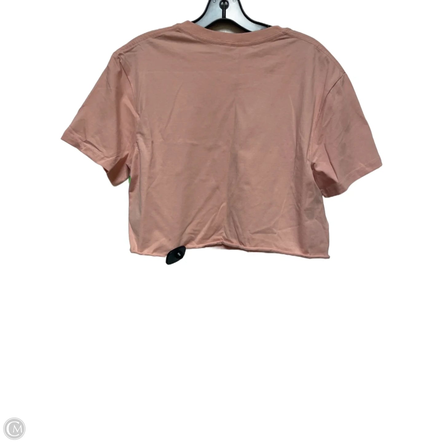 Top Short Sleeve Basic By Clothes Mentor In Pink, Size: L