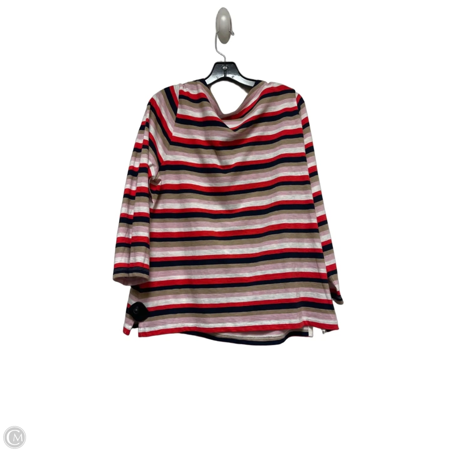 Top Long Sleeve By J. Crew In Striped Pattern, Size: 2x