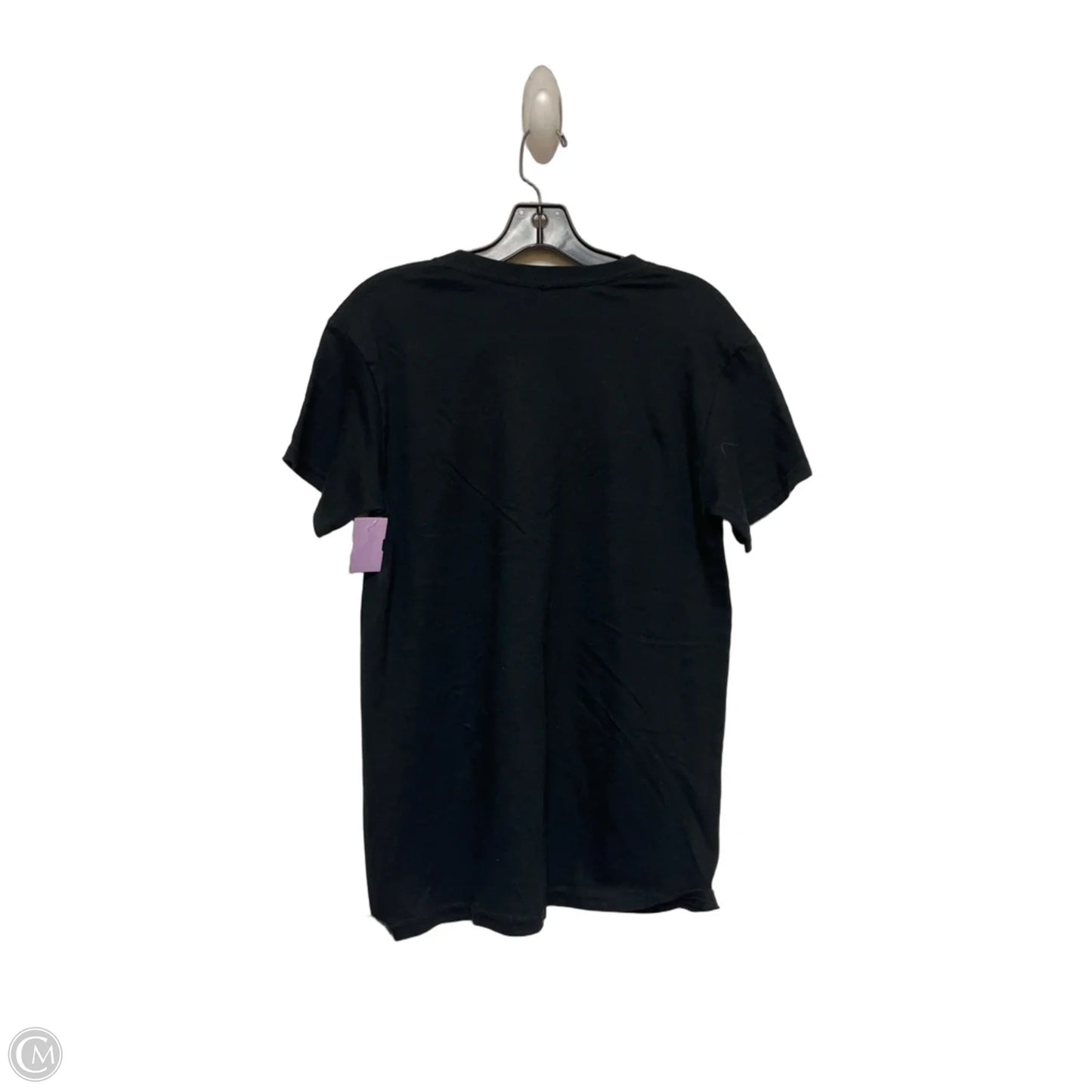 Top Short Sleeve Basic By Disney In Black, Size: S