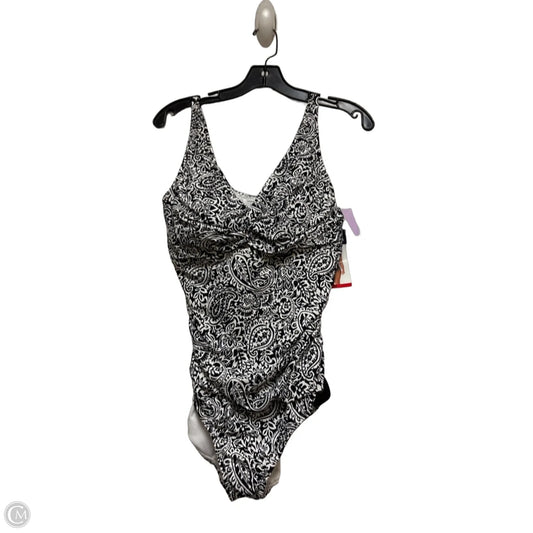 Swimsuit By Lands End In Black & White, Size: M