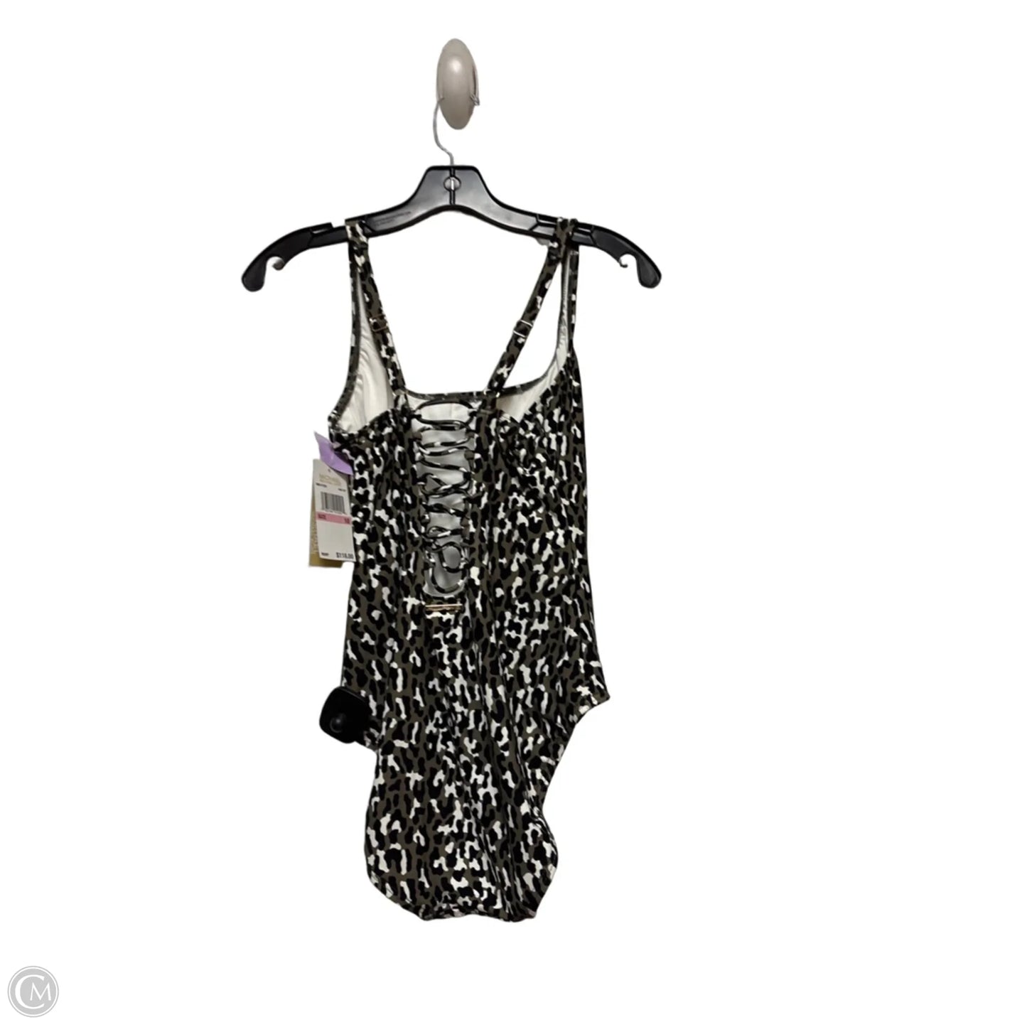 Swimsuit By Michael By Michael Kors In Camouflage Print, Size: M