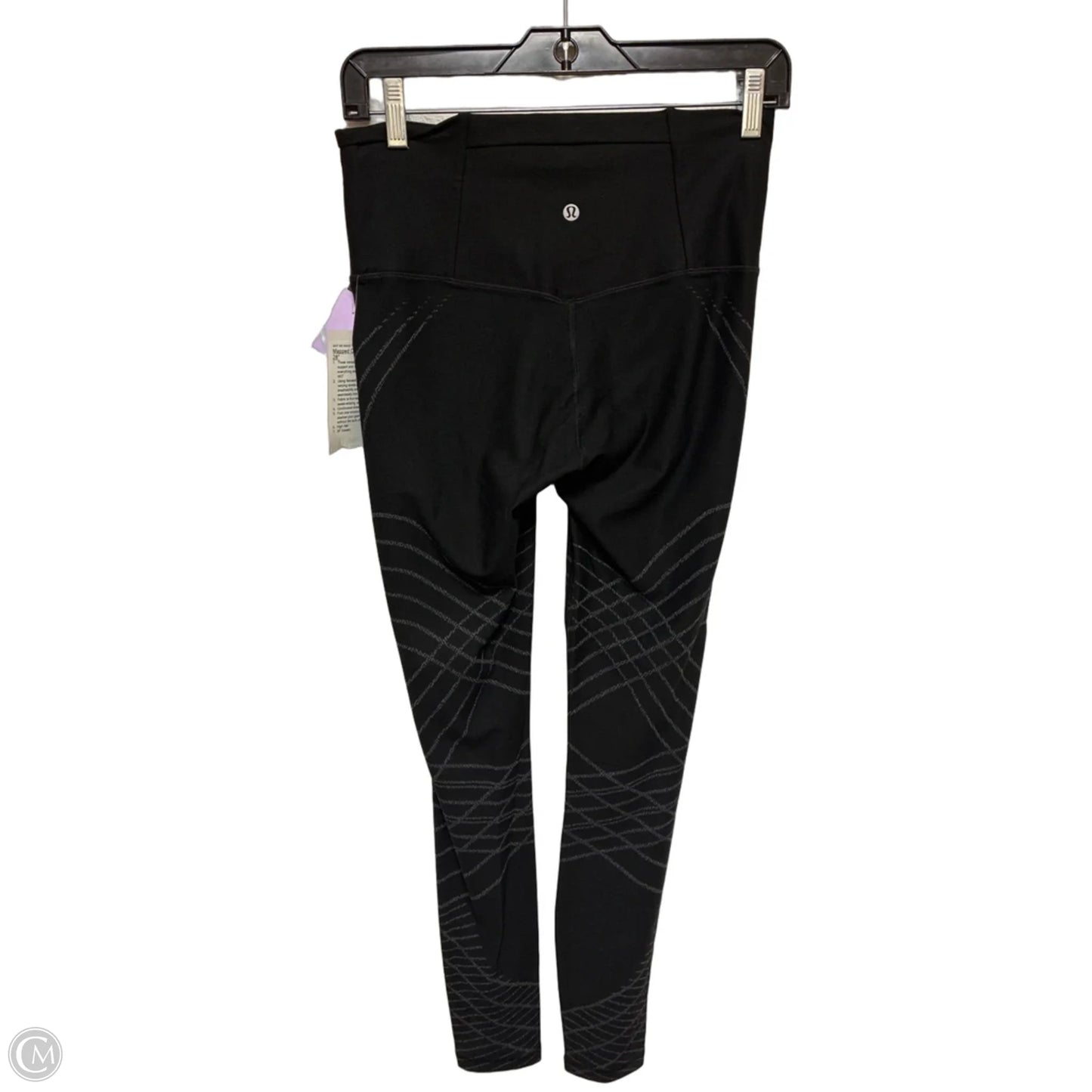 Athletic Leggings By Lululemon In Black, Size: 8