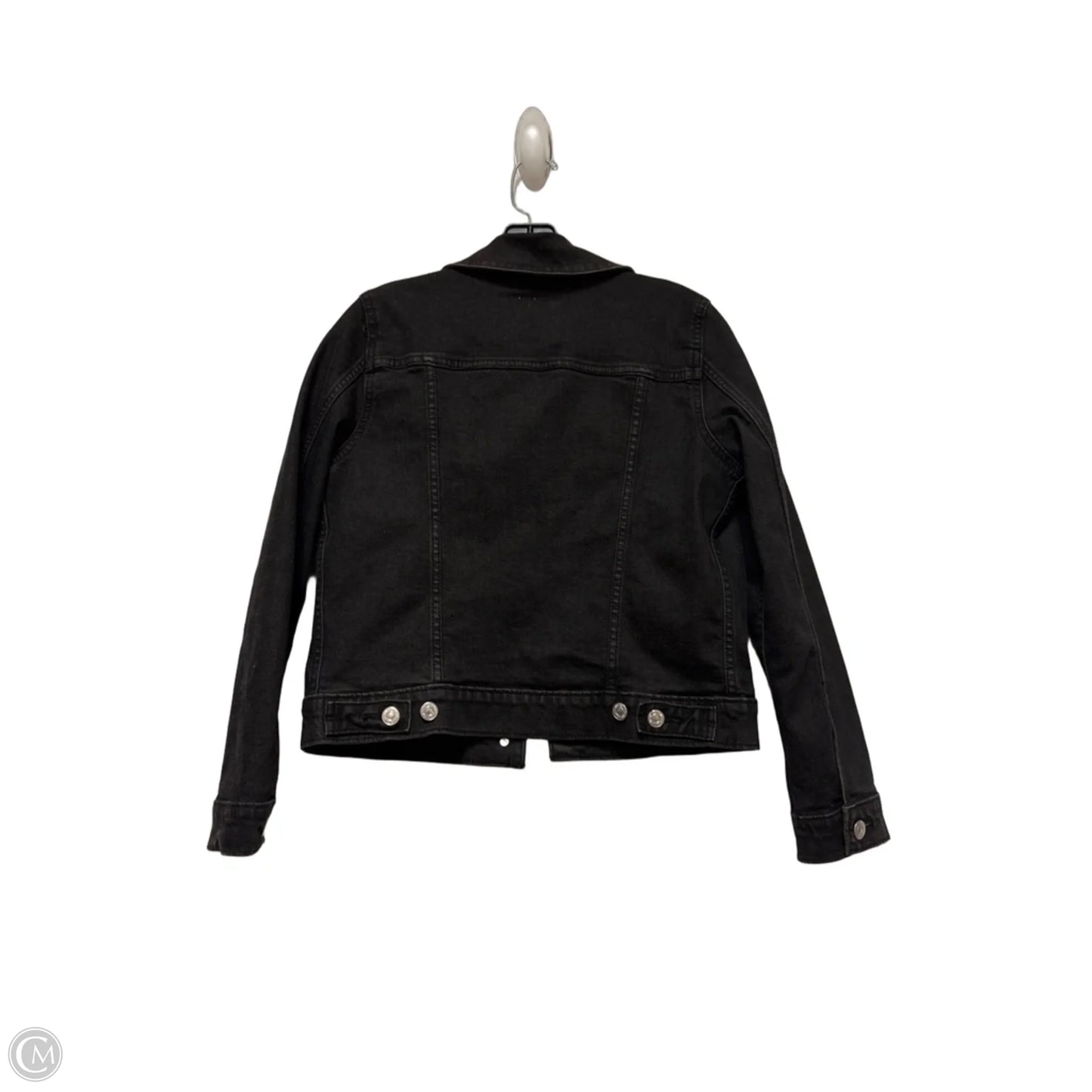 Jacket Denim By Levis In Black, Size: Xs