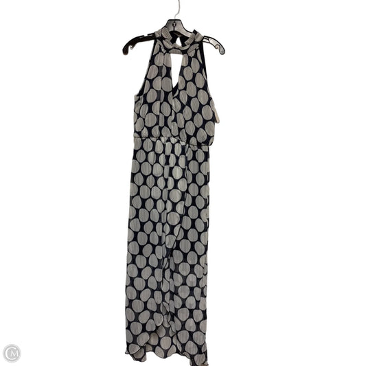 Dress Casual Maxi By En Focus In Blue & White, Size: M