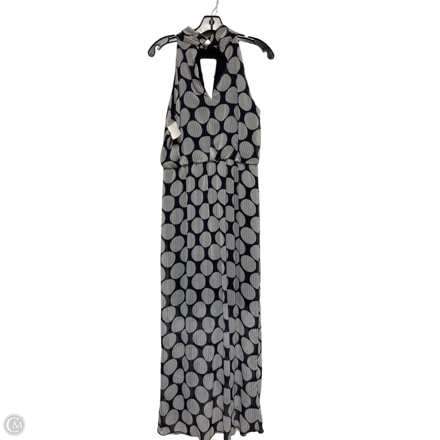 Dress Casual Maxi By En Focus In Blue & White, Size: M