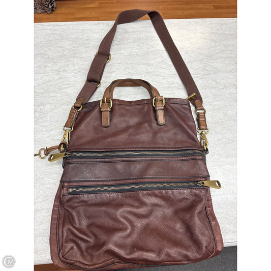 Handbag By Fossil, Size: Large