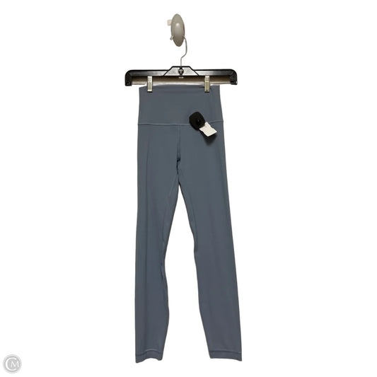 Athletic Leggings By Lululemon In Blue, Size: Xs