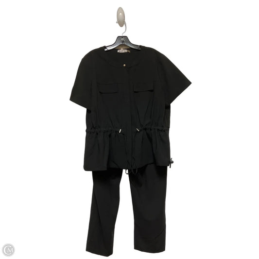 Pants Set 2pc By Calvin Klein In Black, Size: 16