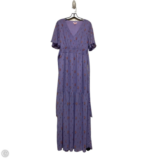 Dress Casual Midi By Clothes Mentor In Purple, Size: M