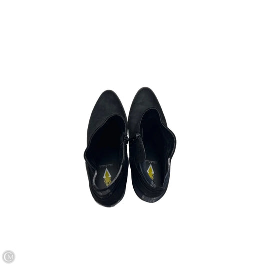 Boots Ankle Heels By Volatile In Black, Size: 8.5