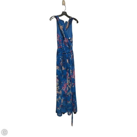 Dress Casual Maxi By Adrianna Papell In Floral Print, Size: M