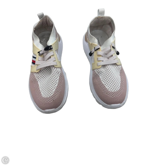 Shoes Athletic By Tommy Hilfiger In Pink & White, Size: 8.5