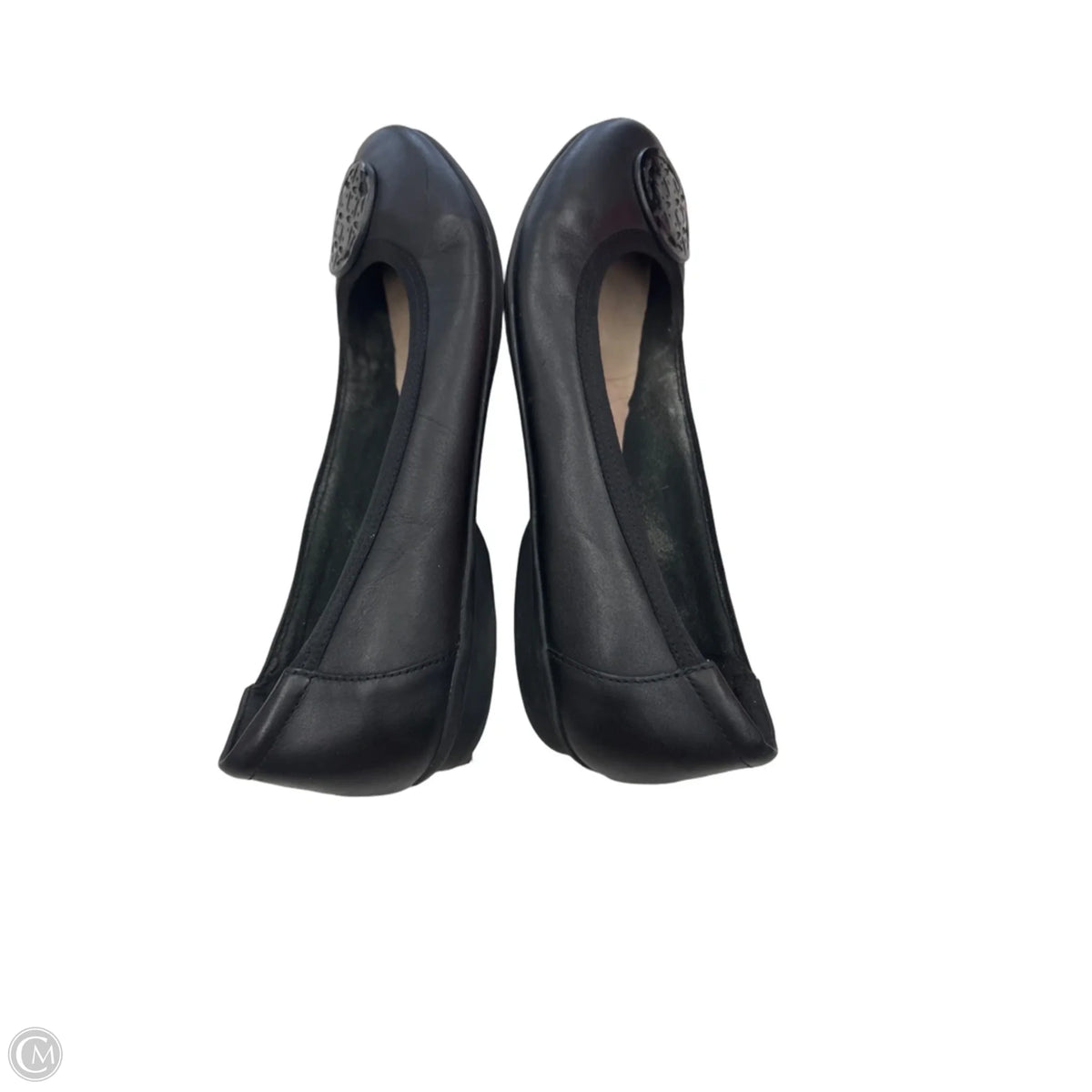 Shoes Flats By Clarks In Black, Size: 11