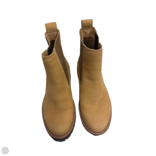 Shoes Hiking By Timberland In Tan, Size: 5.5