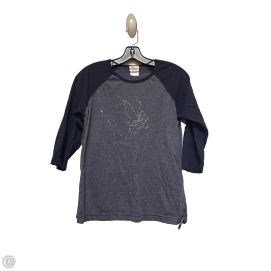 Top Short Sleeve By Disney Store In Blue, Size: L
