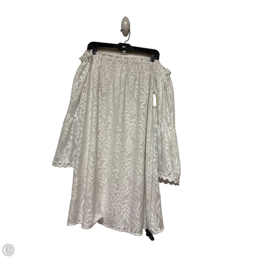 Dress Designer By Lilly Pulitzer In White, Size: L