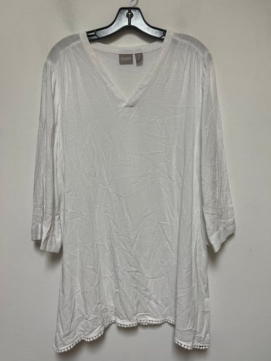 Top Short Sleeve By Chicos  Size: L