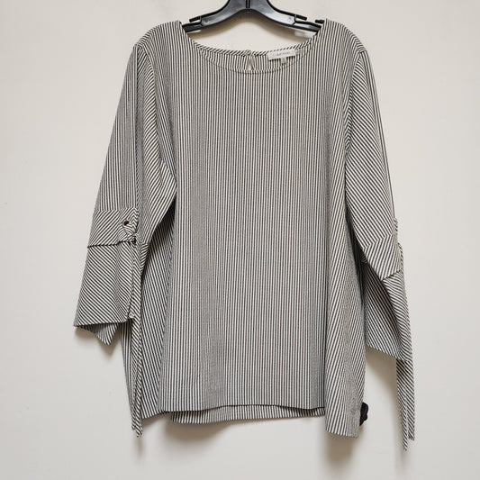 Top Long Sleeve By Calvin Klein  Size: 1x