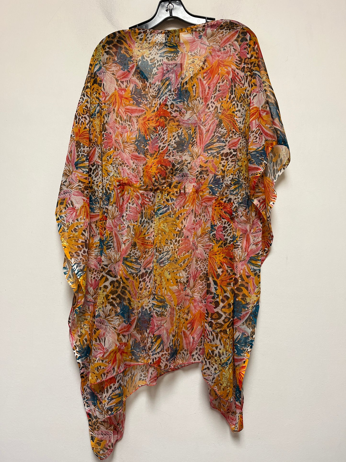 Multi-colored Swimwear Cover-up Clothes Mentor, Size Onesize