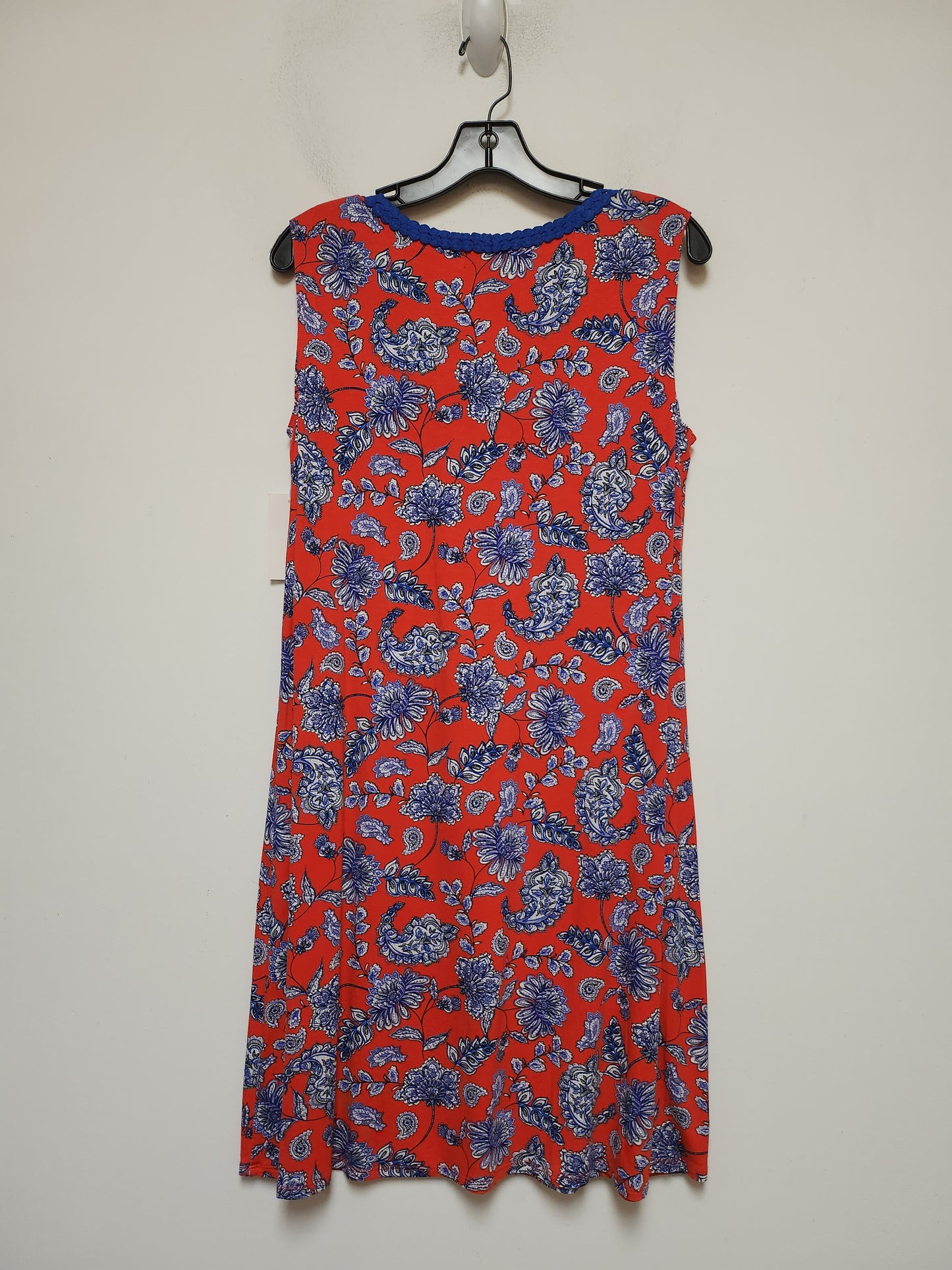 Blue & Red Dress Casual Short Harper, Size M