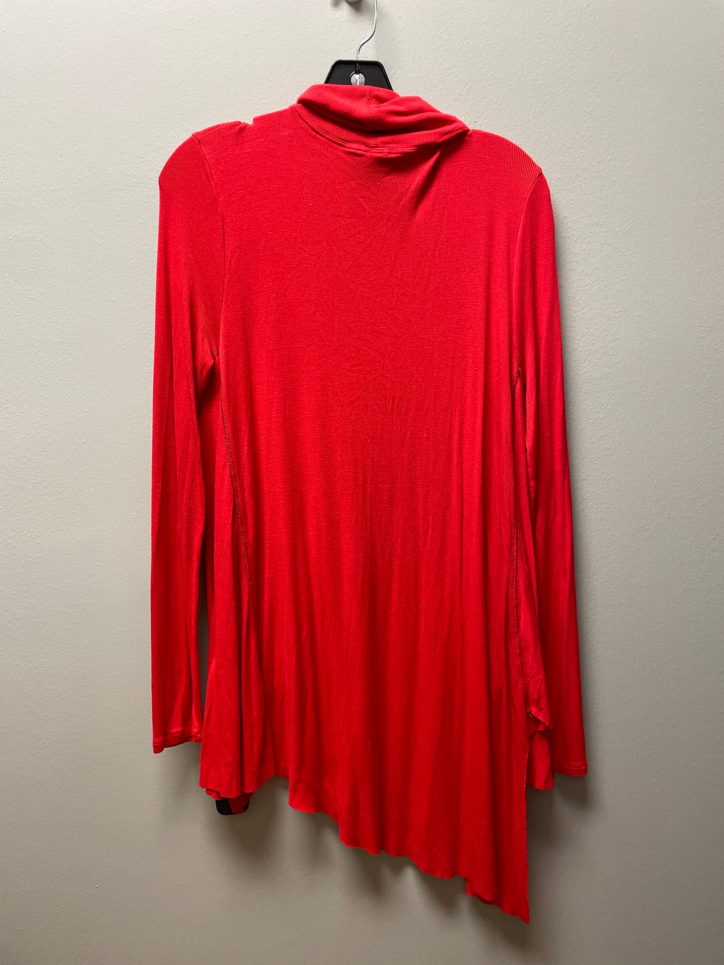 Top Long Sleeve By Free People In Red, Size: S