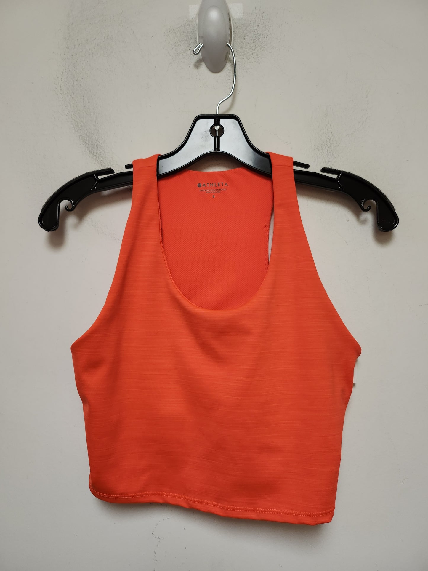 Orange Athletic Tank Top Athleta, Size S