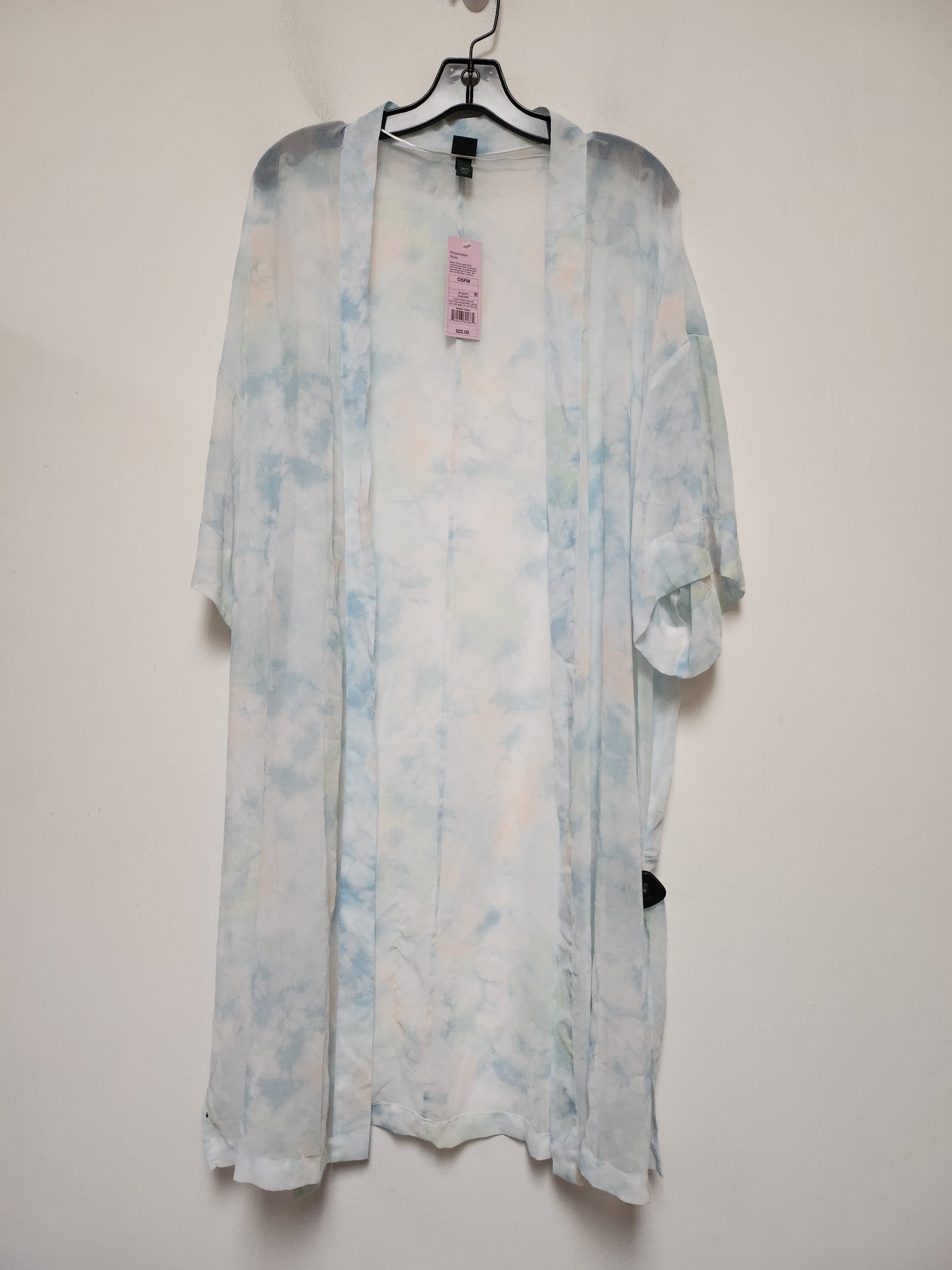 Tie Dye Print Kimono Wild Fable, Size Osfm