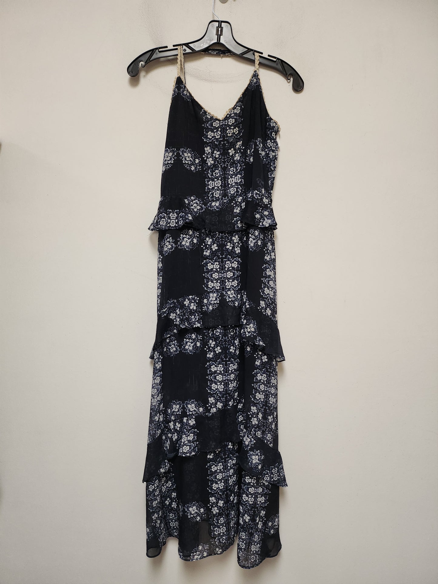 Blue Dress Casual Midi Gianni Bini, Size M