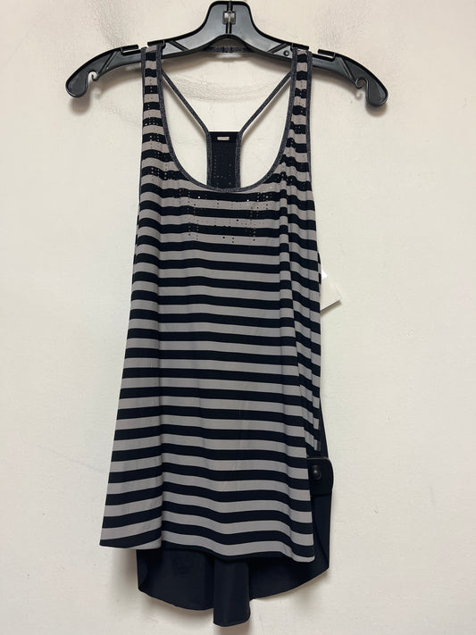 Striped Pattern Athletic Tank Top Lululemon, Size S