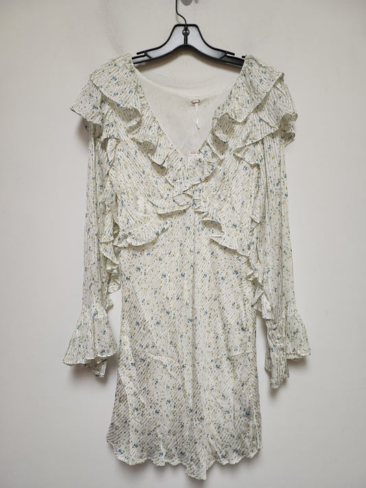 Dress Casual Short By Free People In Floral Print, Size: M