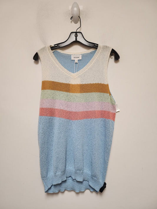 Top Sleeveless By Clothes Mentor In Multi-colored, Size: L