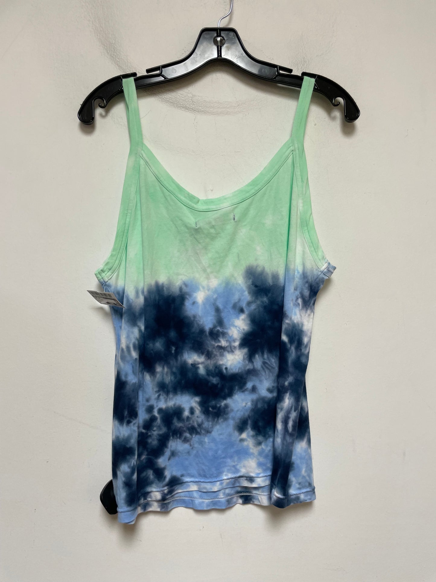 Tank Top By Calvin Klein In Tie Dye Print, Size: L