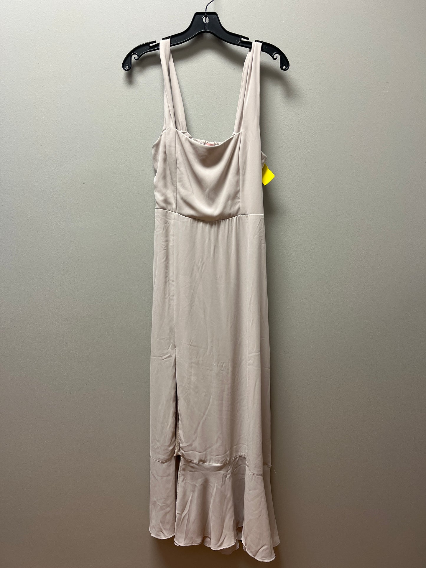 Dress Casual Maxi By Mumu In Tan, Size: M