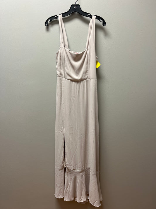 Dress Casual Maxi By Mumu In Tan, Size: M