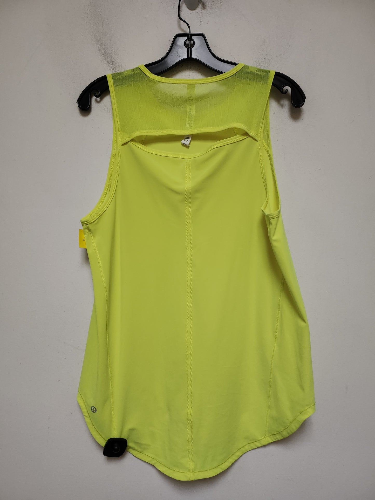 Athletic Tank Top By Lululemon In Green, Size: 10