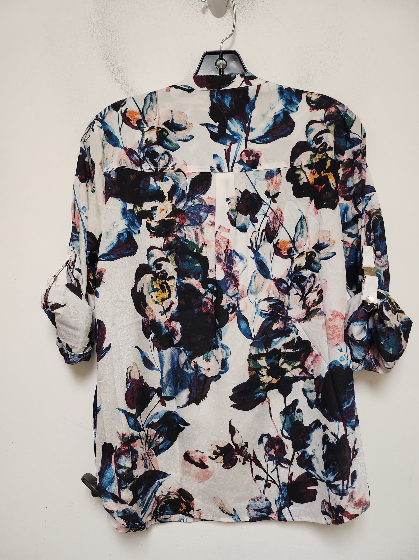 Top Long Sleeve By Ivanka Trump In Floral Print, Size: S