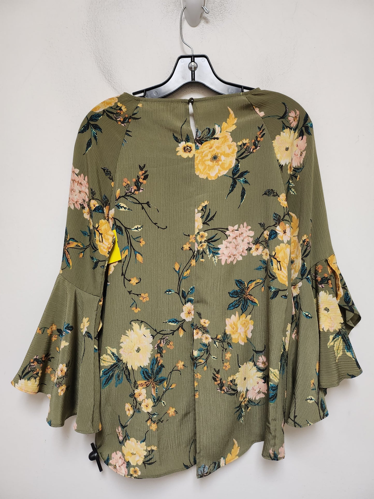 Top Long Sleeve By Lc Lauren Conrad In Floral Print, Size: S