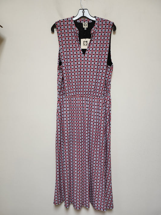 Dress Casual Maxi By Anne Klein In Blue & Pink, Size: M